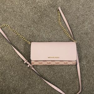 Pink and Gold Michael Kors Crossbody